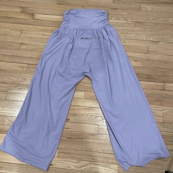 059 Free People Movement Hot Shot Sport Pants NWOT Lavender NWOT Size Large - Picture 6 of 7
